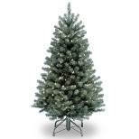 4.5ft National Christmas Tree Company North Valley Blue Spruce Artificial Christmas Tree Clear