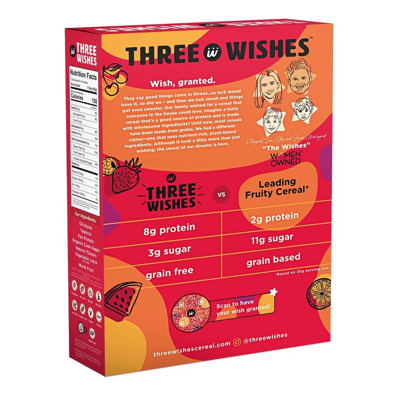 Three Wishes Fruity Cereal - 8.6oz, 5 of 7