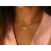 Personalized Heart Initial Necklace 18K Gold Plated Stainless Steel Gift R - 3 of 4