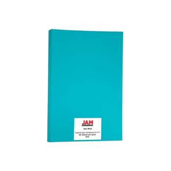 Jam Paper Matte Cardstock, 8.5 x 11, 80 lbs Navy Blue, 250 Sheets/Pack