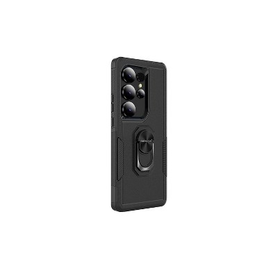 SaharaCase Raider Phone Case for Galaxy S25 Ultra Shock Absorbing Scorpion Black (CP00768)