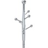Cesicia 72" Modern Stainless Steel Coat Rack, Solid Wood Reinforcement At The Bracket, Detachable Bracket - 3 of 4