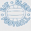Duke & Sons Men's Eat Sleep Football Short Sleeve Graphic Cotton T - 2 of 3