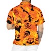LA LEELA Mens Hawaiian Shirts Short Sleeve Button Down Shirt Men's Halloween Costumes Shirt Summer Beach Casual Shirts for Men Funny - 2 of 4