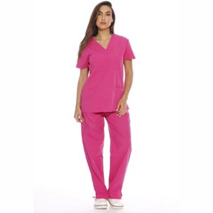 Just Love Women's Nursing Scrub Set - Six Pockets, V-Neck, Cargo Pant for Comfortable Workwear - 1 of 3
