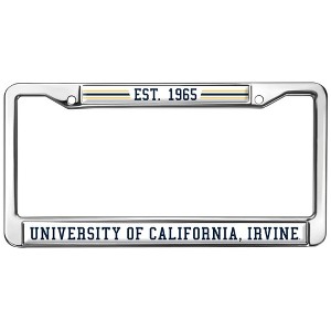 University of California Irvine Full Size Standard License Plate Metal Frame - 1 of 4