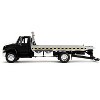 International DuraStar 4400 Flatbed Tow Truck Matt Black 1/24 Diecast Model Car by Jada - 3 of 4