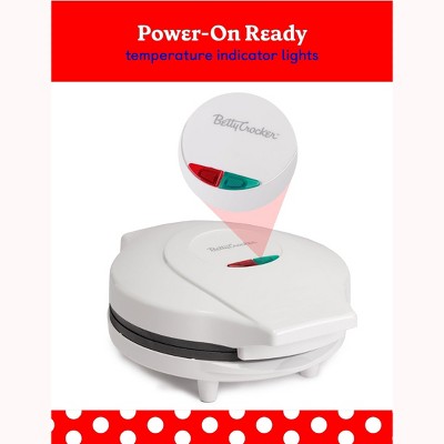 White Electric Outdoor Pizza Maker with Nonstick Pan