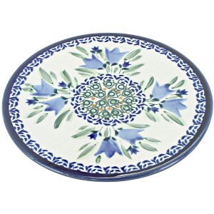 Blue Rose Polish Pottery 1012 Zaklady Trivet - 1 of 1
