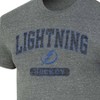 NHL Tampa Bay Lightning Men's Gray Tri-Blend T-Shirt - 3 of 3
