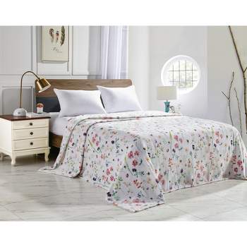 Noble House Extra Comfy & Soft Lightweight  Blanket Queen & King - Bloom