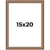 PosterPalooza | Slim Profile Gold Picture Frame - UV Acrylic, Foam Board Backing, Hanging Hardware - 2 of 4