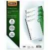 Fellowes Crystals Presentation Covers with Round Corners 11 1/4 x 8 3/4 Clear 25/Pack 52309 - 3 of 3