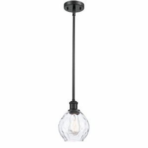 Waverly - 1 Light Stem Hung Mini Pendant In Industrial Style-9 Inches Tall and 6 Inches Wide - 1 of 1