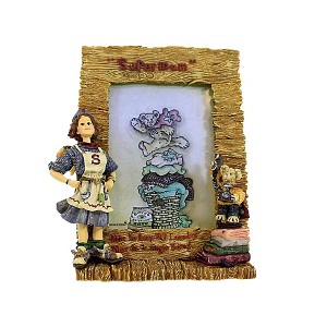Boyds Bears Resin 6.75 In Domestica...Supermom Frame Mom Bearstone Single Image Frames - 1 of 3