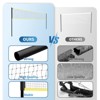 32 Ft Volleyball Net Outdoor Set, Freestanding Volleyball Net with Height Adjustable Design & Carry Bag, Volleyball, Pump – for Backyard, Beach & Park - 3 of 4