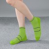 Anna-Kaci Men's 6pk Athletic Ankle Socks with Accents - 2 of 4