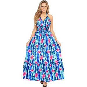 flowy white long dress Women's Organic Cotton Midi Dress main image 1
