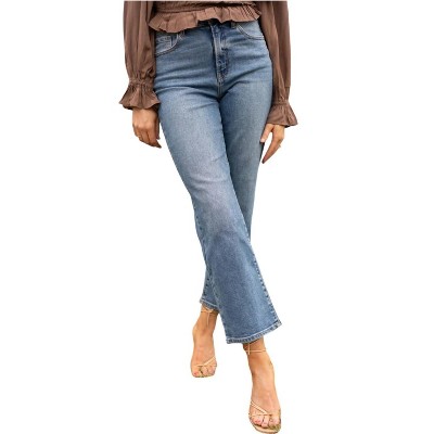 Women's Peyton Straight Leg Jeans - JBD.