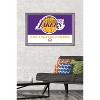 Trends International NBA Los Angeles Lakers - Logo 21 Framed Wall Poster Prints - 2 of 4