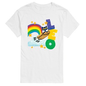 Men's - Pete the Cat - Leo Short Sleeve Graphic T-Shirt - 1 of 4
