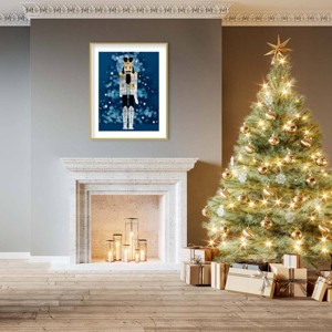 Amanti Art 33"x41" Disco Nutcracker I by Grace Popp Wood Framed Wall Art Print - 1 of 4
