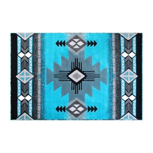 Masada Rugs Southwest Native American Area Rug - Design C318 - 1 of 4
