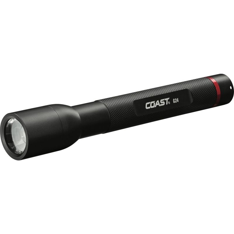 Coast G24 200 lm Black LED Flashlight AA Battery, 1 of 2