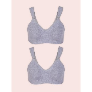 Leading Lady The Vivien - Sport Wireless Nursing Bra 2-Pack - 1 of 4