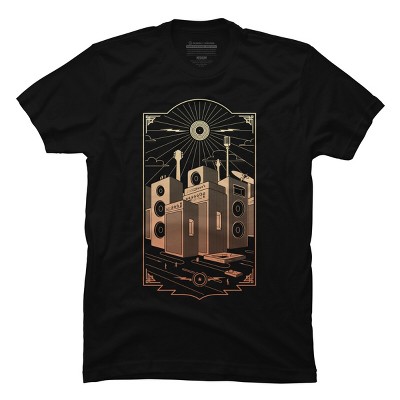 Men's Design By Humans Sound City By Gammaray85 T-Shirt