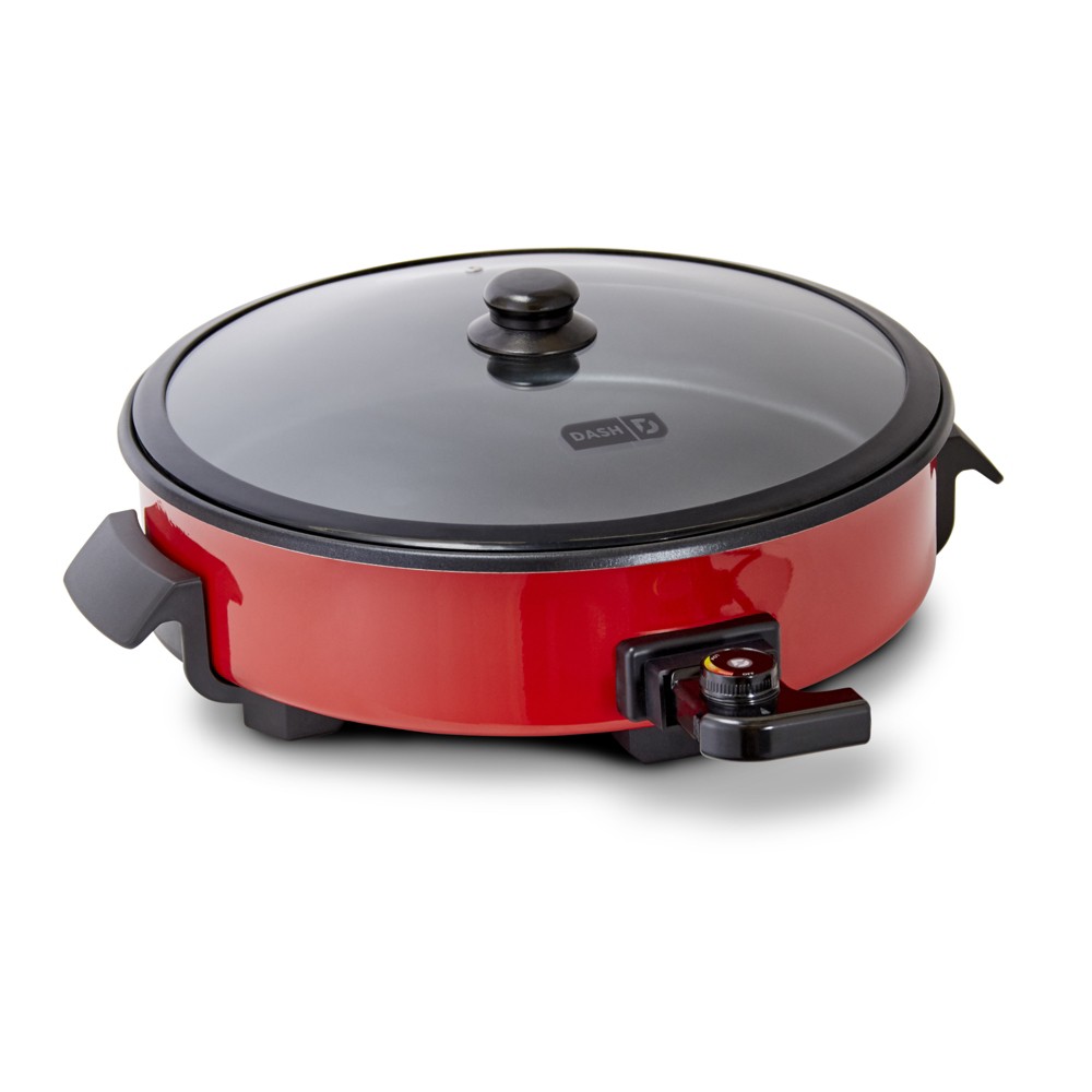 Dash 14" Nonstick Electric Family Size Skillet-Red