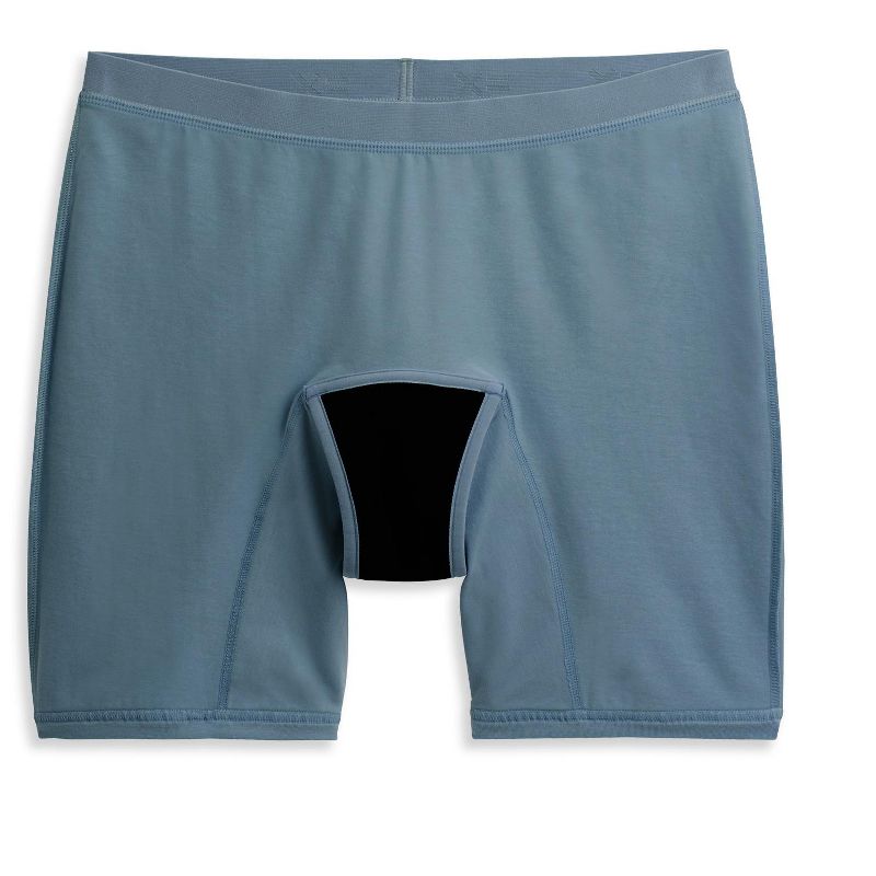 TomboyX Women's First Line  Period Leakproof 9" Inseam Boxer Briefs Underwear, Soft Cotton Stretch Comfortable (XS-6X), 2 of 3