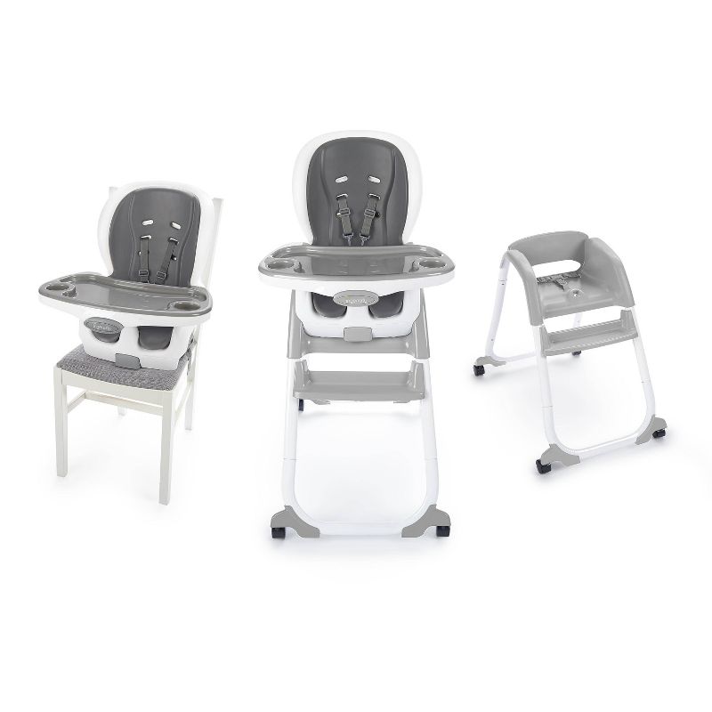Ingenuity SmartClean Trio Elite 3-in-1 High Chair, Toddler Chair &#38; Booster Seat - Slate, 1 of 22
