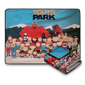 Bazillion Dreams South Park Characters Fleece Fleece Softest Comfy Throw Blanket for Adults & Kids | Measures 60 x 50 Inches - 1 of 4