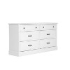 Galano Xylon 6-Drawer Dresser Effortless Assembly & Stylish Storage Solution- 58.7''W x 15.7''D x 30.8''H - 3 of 4