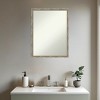 Amanti Art Mila Non-Beveled Wood Framed Bathroom Vanity Wall Mirror - 4 of 4
