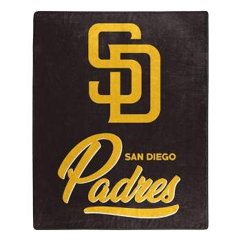 MLB San Diego Padres 50 x 60 Raschel Throw Blanket