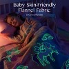 Joyfy Glow in the Dark Blanket for Kids, Soft Throw Plush Fleece Couch Blanket Fuzzy Fluffy, Gift Idea for Kids Girls Boys, 50x60 Inches - 4 of 4