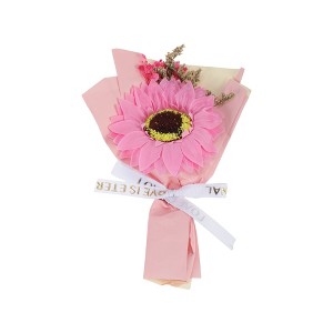 Unique Bargains Faux Sunflower Magnetic Fridge Decal 1 Pc - 1 of 3