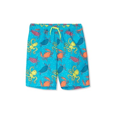 Lands' End Lands' End Kids Print Swim Trunks