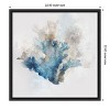 Amanti Art Blue Coral Reef II by Ken Roko Framed Canvas Wall Art - 4 of 4