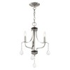 Livex Lighting Laurel 3 - Light Chandelier in  Brushed Nickel - 4 of 4