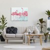 Stupell Industries Bold Pink Flamingo Flock Canvas Wall Art - 2 of 4