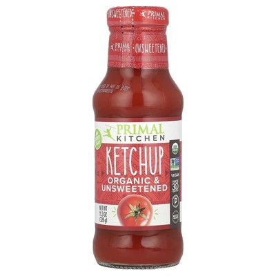 Primal Kitchen, Organic Ketchup, Unsweetened, 11.3 oz Pack of 4