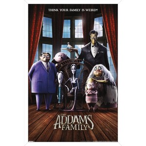 Trends International The Addams Family (2019) - One Sheet Framed Wall Poster Prints - 1 of 4