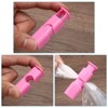 Unique Bargains Easy Squeeze Lock Bread Bag Cinch Clips 5 Pcs - 4 of 4