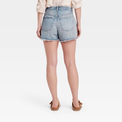 Women's Mid-Rise 90's Baggy Denim Shorts - Universal Thread' - image 2