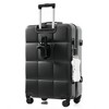 Dexmalle Luggage Sets 4 Piece, ABS Durable Suitcase with Travel Bag - 4 of 4
