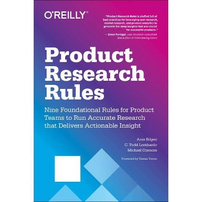 Product Research Rules - by  C Todd Lombardo & Aras Bilgen (Paperback)