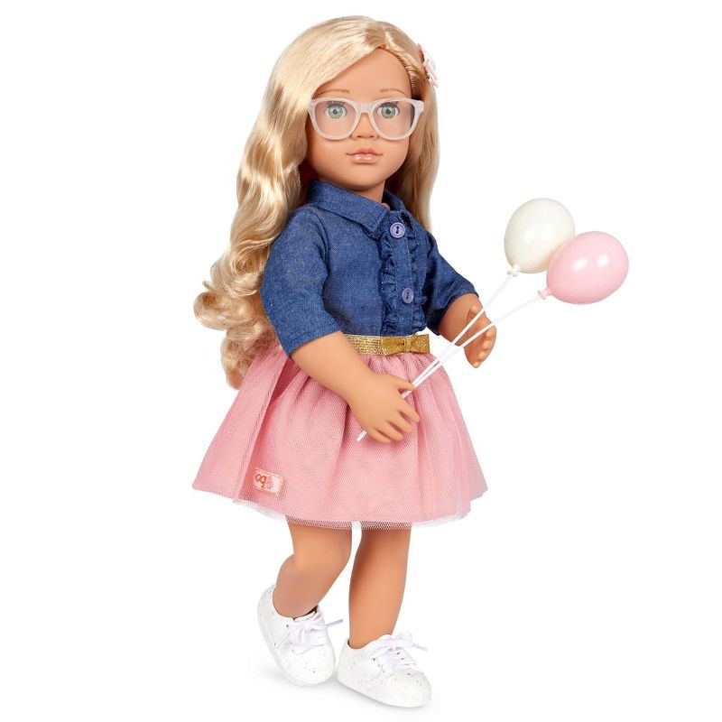 Our Generation Emily Posable 18&#34; Party Planner Doll &#38; Storybook, 4 of 6